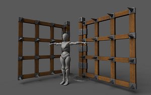 SpikeWall-Trap 3D model