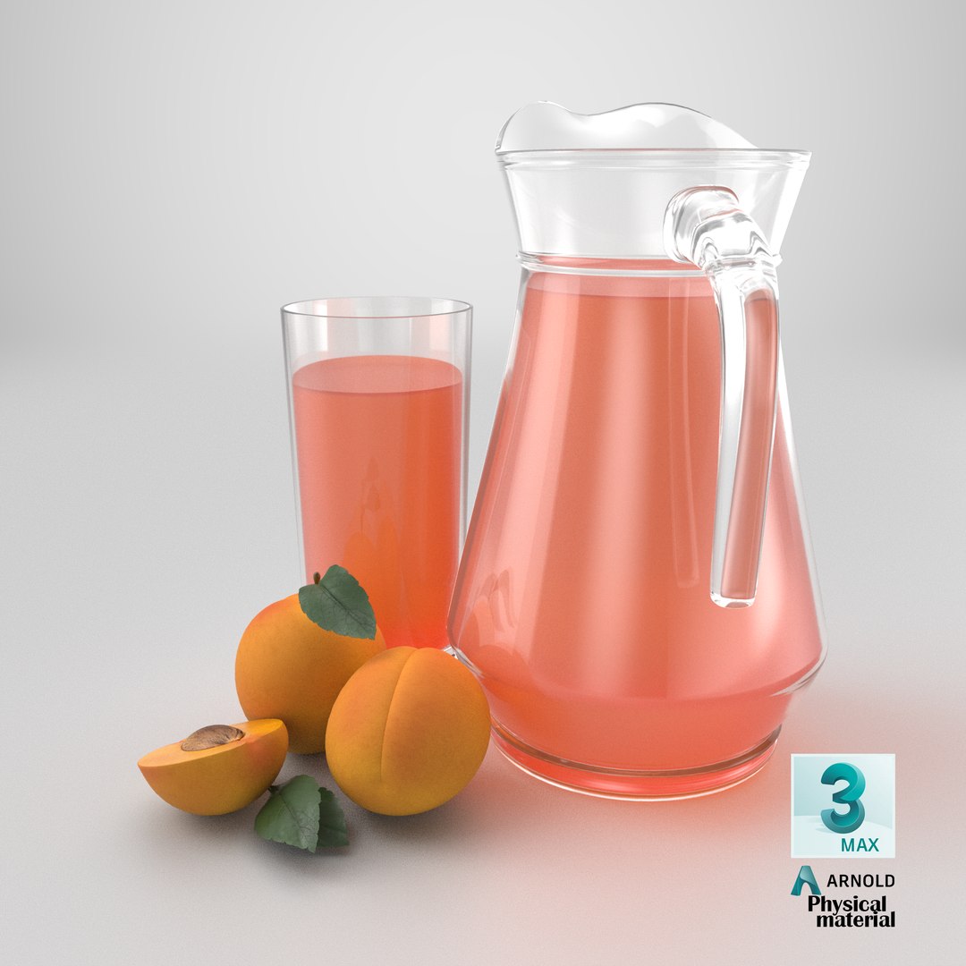 3D Jug and glass with apricot juice and fruit https://p.turbosquid.com/ts-thumb/EL/fQsk07/BM/stemcell_max_physical_render/png/1782744602/1920x1080/fit_q87/7ca4ce2c12a80499a2c2b5a7e2475b5e84c113f8/stemcell_max_physical_render.jpg