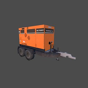 generator power 3d obj