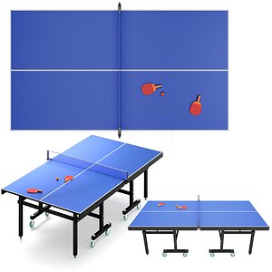 ping pong table 3D model