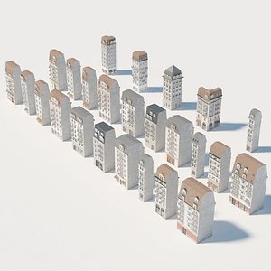 european building 3D