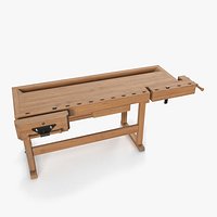 Oak Workbench for Woodwork