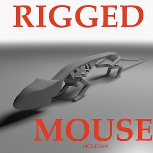 maya rigged mouse
