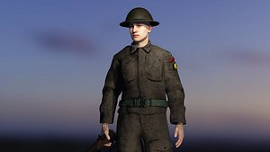 WW2 British Soldier