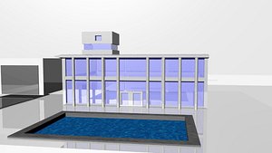 free pent house 3d model