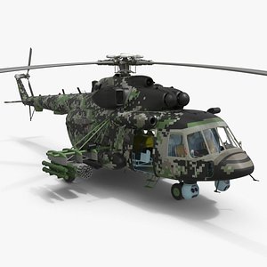 Combat-Transport Helicopter Camo
