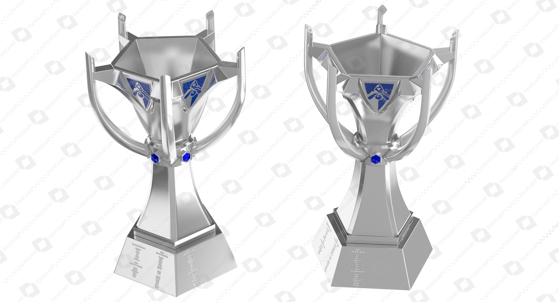 3D Model League Of Legends Summoners Cup Trophy - TurboSquid 2315619