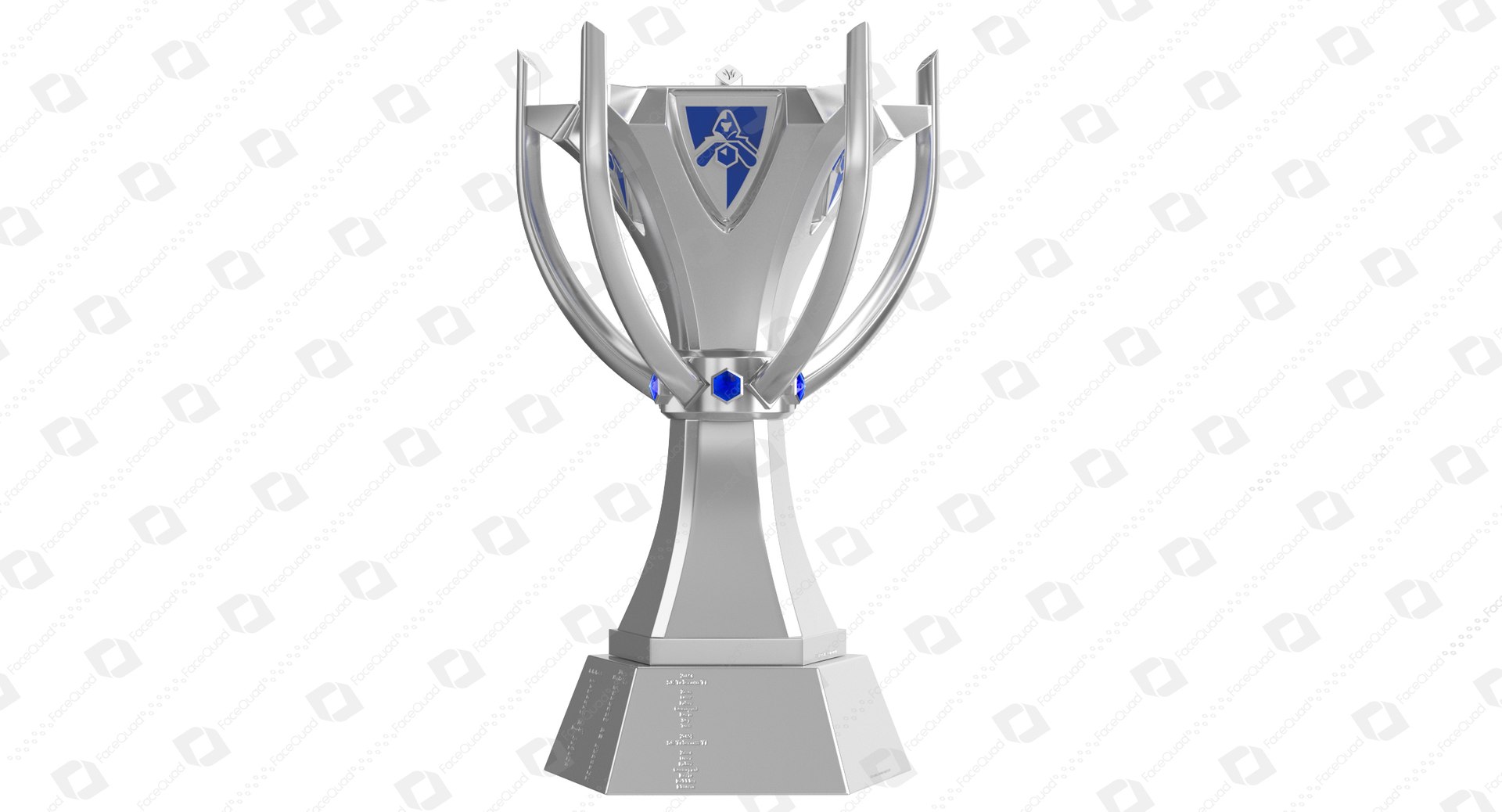 3D Model League Of Legends Summoners Cup Trophy - TurboSquid 2315619