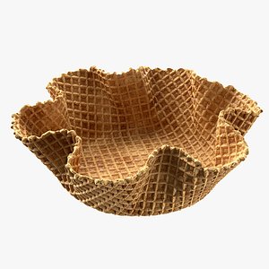 3D bowl waffle
