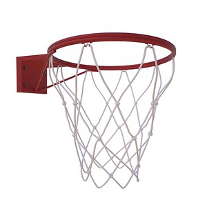 basketball hoop ball 3D model