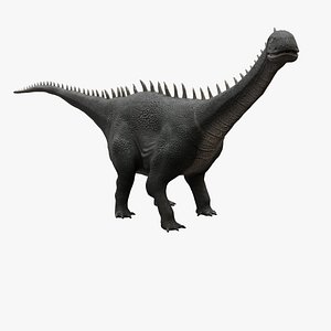 3D Barapasaurus Dinosaur model