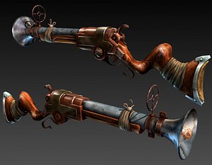 Low Poly Blunderbuss