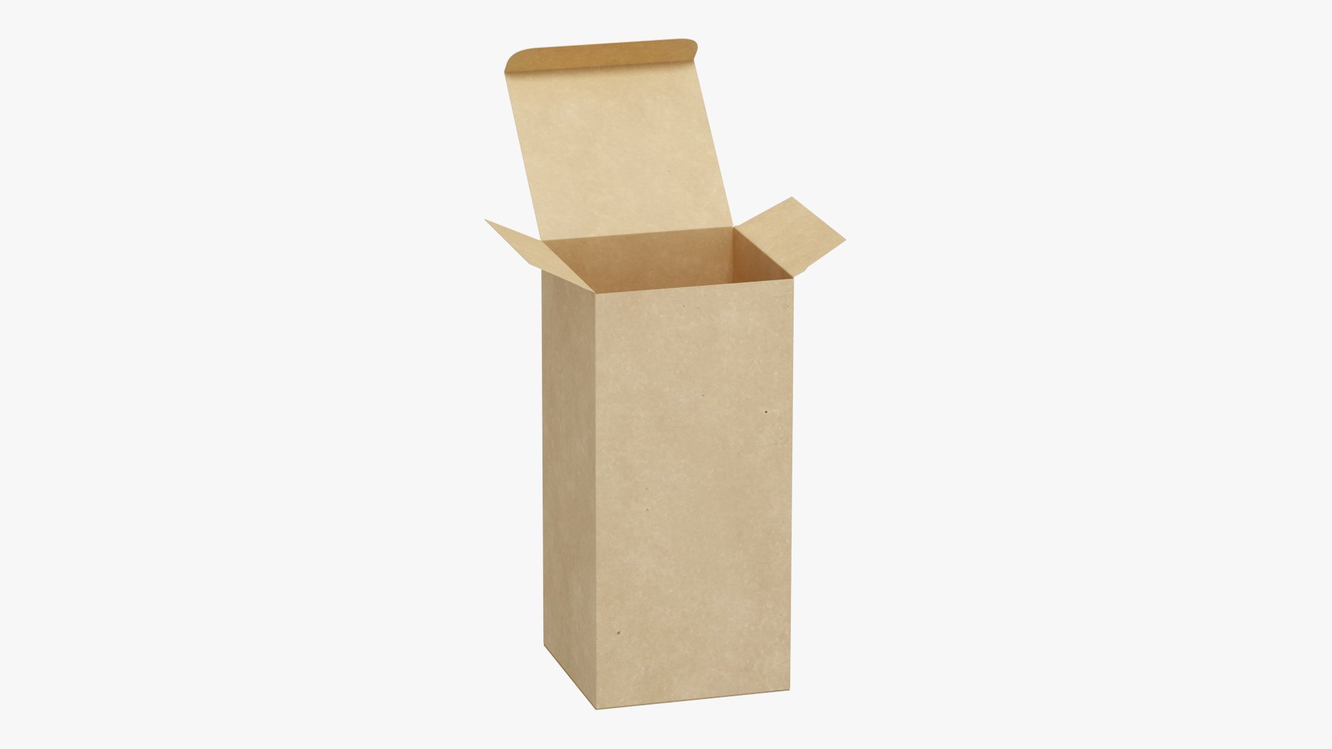 3D Open Packaging Box 02 - TurboSquid 2044592