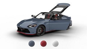 3D Nissan Nismo Z 2027 HQ 3d model model