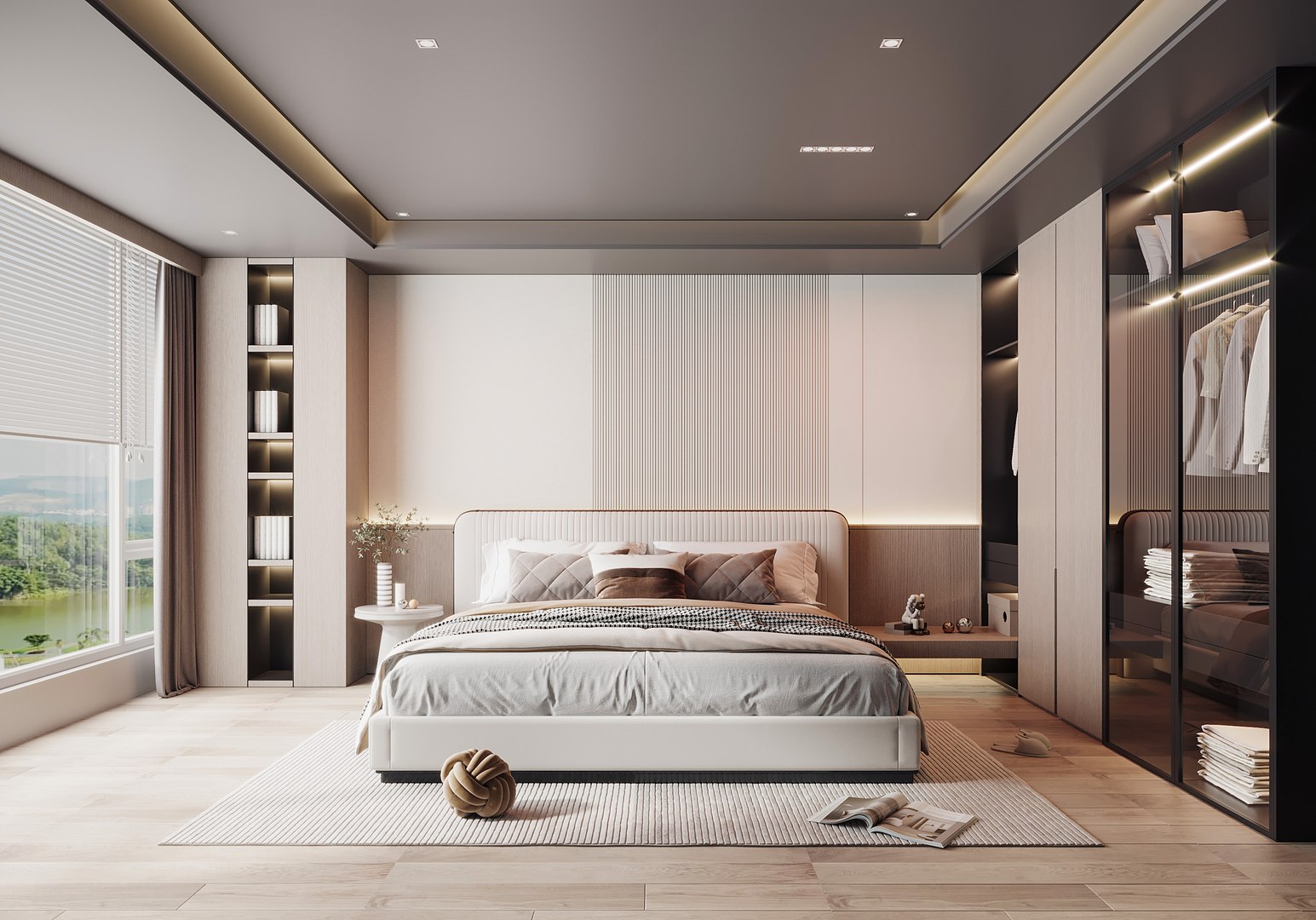 3D Modern Bedroom - TurboSquid 2088538