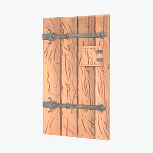 Medieval Door 3D model