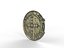 Saint Benedict coin relief