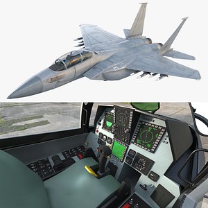 F-15 Tactical Combat Aircraft model