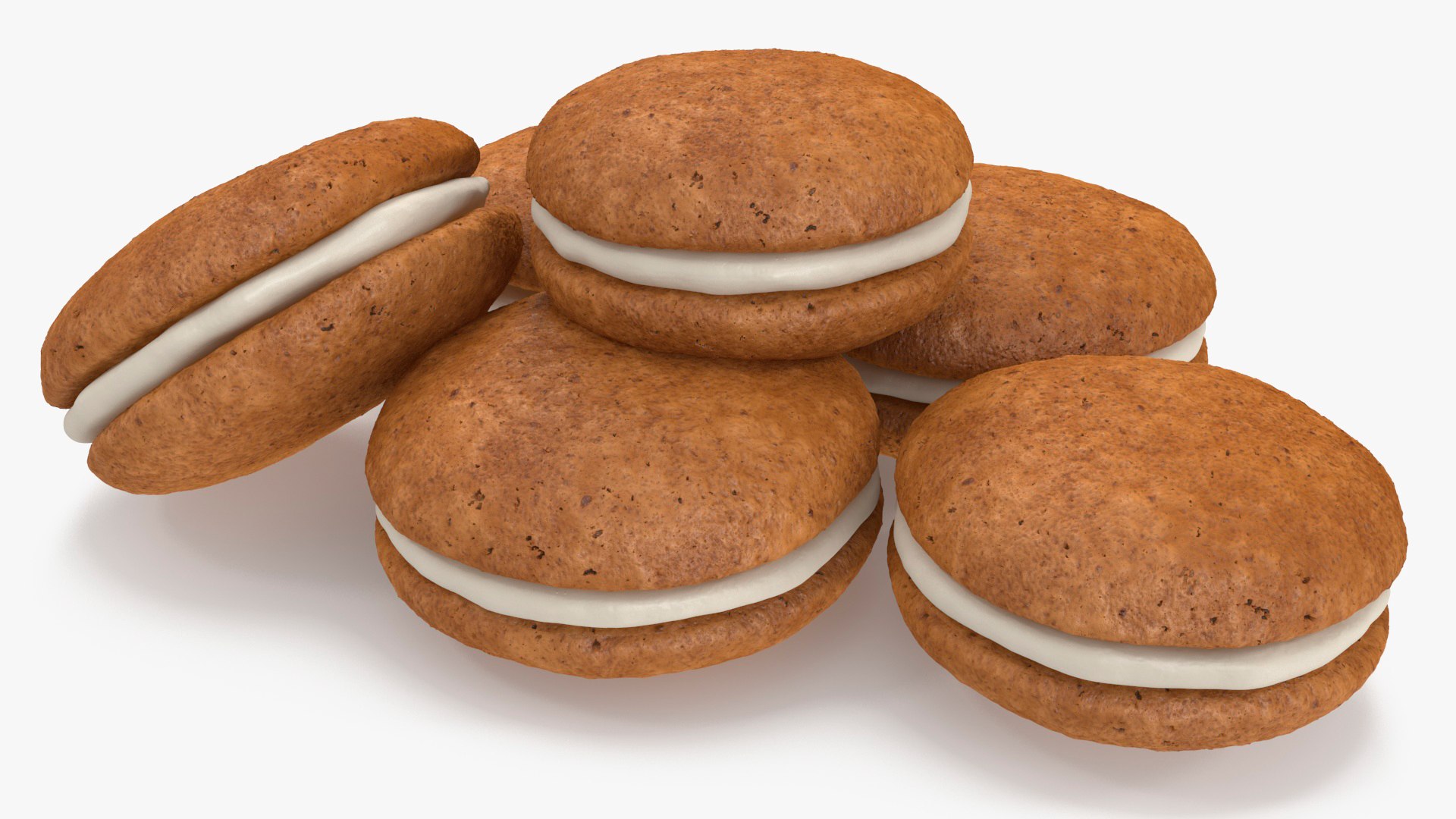 Sandwich Cookie 3D model preview