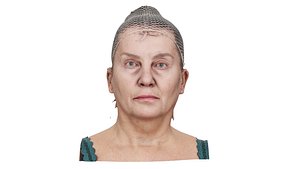3D Raw Head Scan Isla Hoven