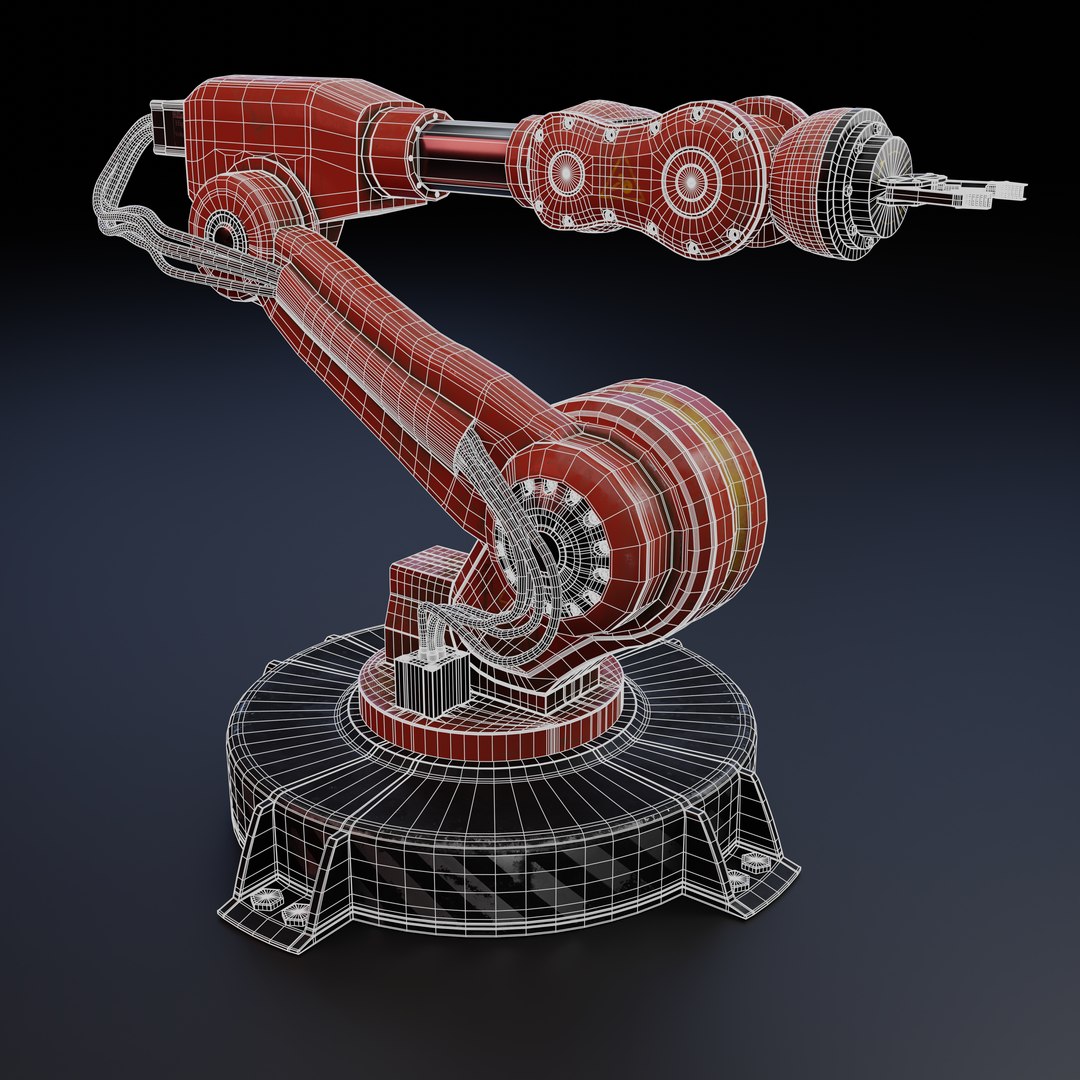 Industrial Robot Model - TurboSquid 1970510