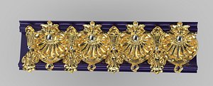 3D frieze stucco
