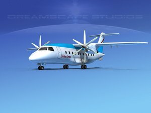 3d model dornier do-328-130