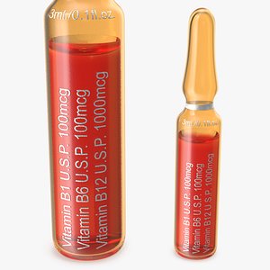 Vitamin B Complex 3ml Amber Ampoule