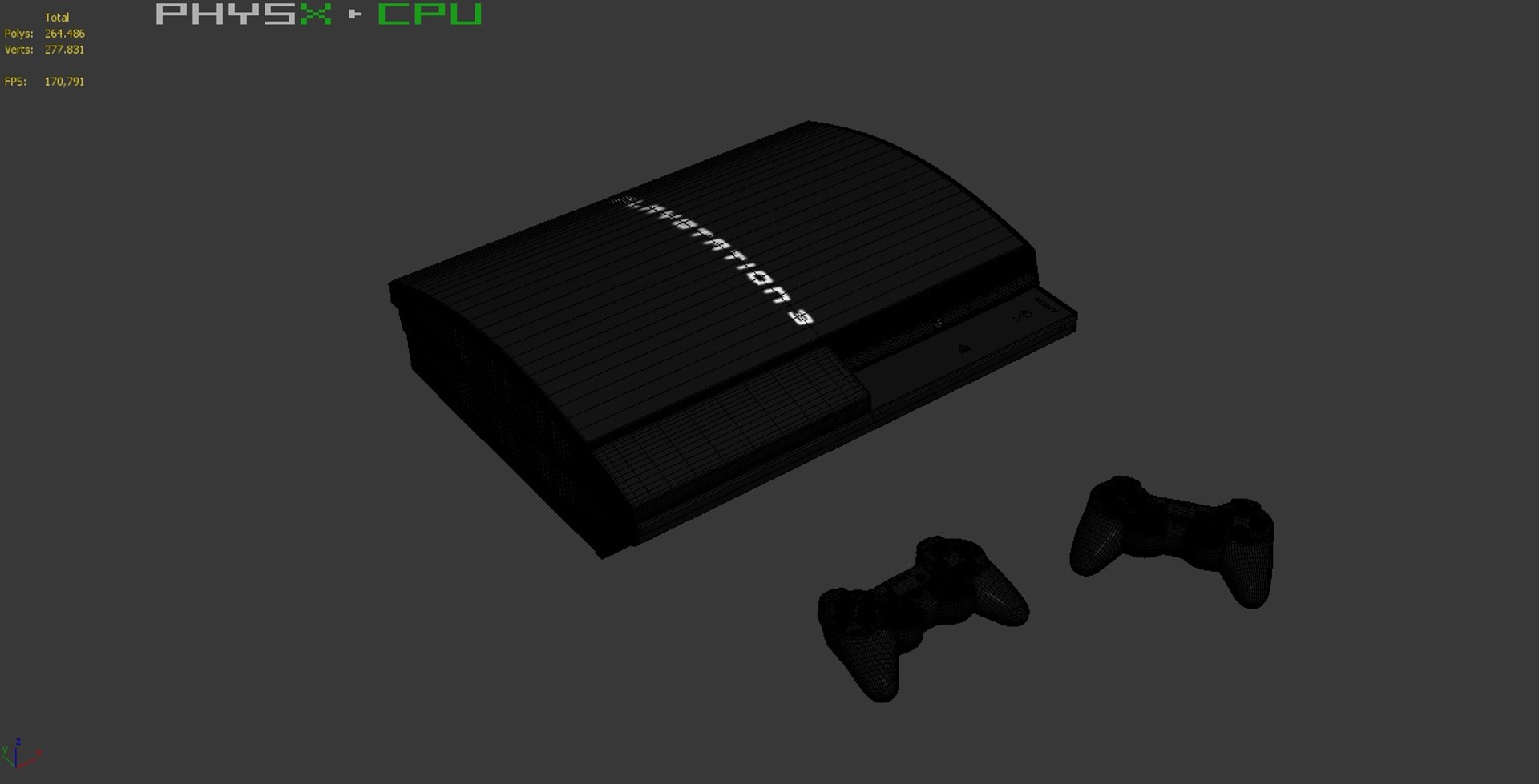 Ps3 Controller Sony 3d Model
