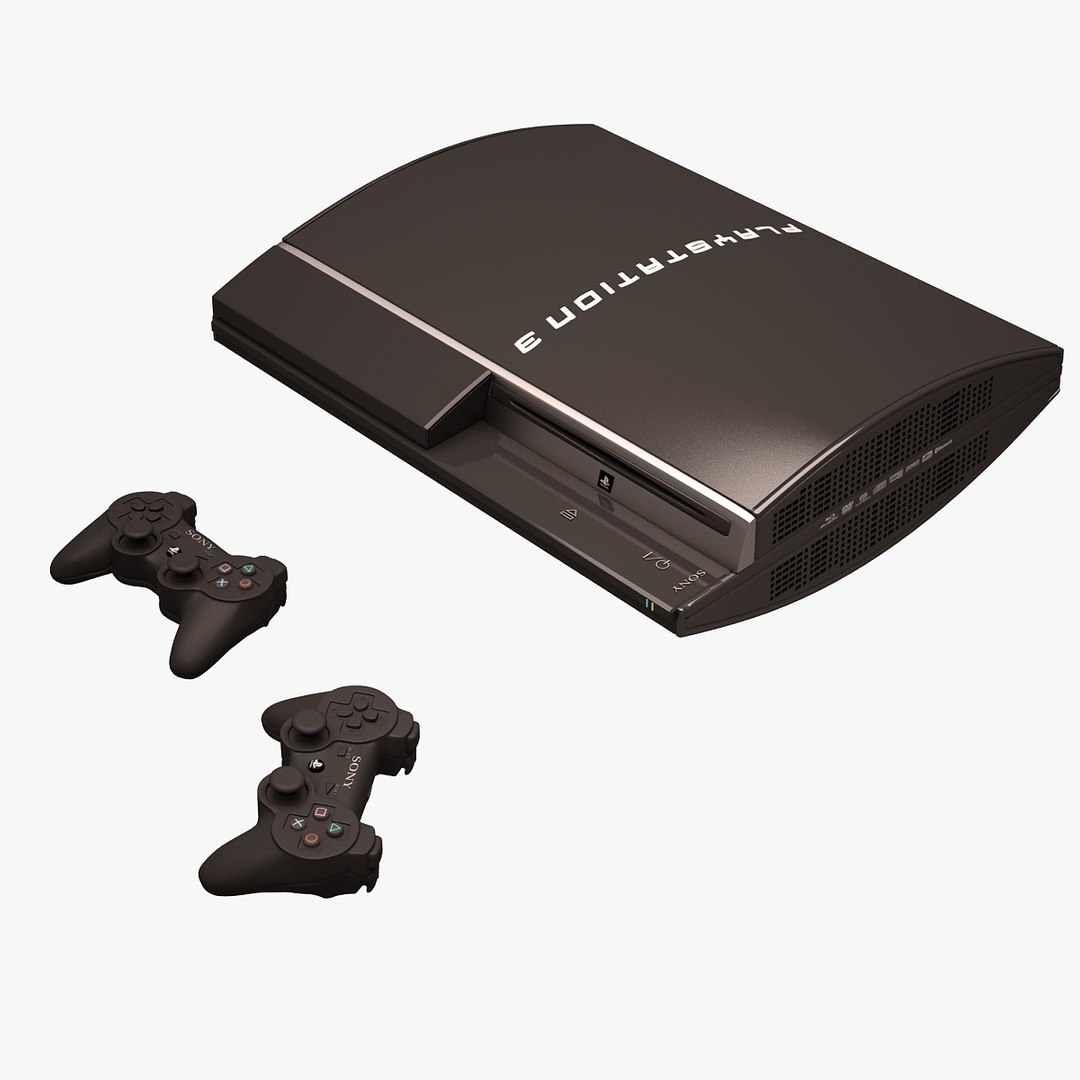 Ps3 Controller Sony 3d Model