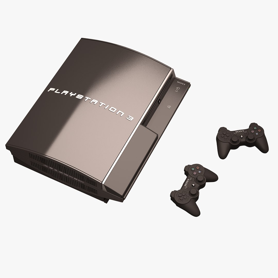 Ps3 Controller Sony 3d Model