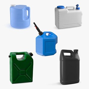 Plastic Cans Collection model