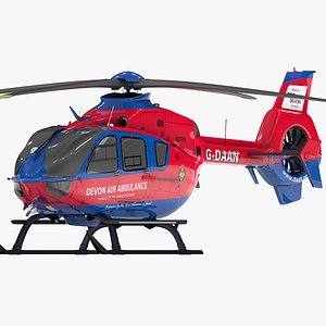 3D Eurocopter EC-135 DEVON AIR Ambulance L1993 model