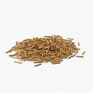 Pile Of Rifle Bullets model