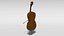 3D cello modeled bow model