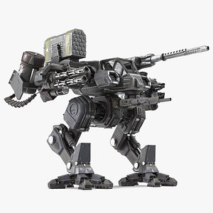 Old Walking Robot 3D model