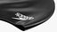 Gorro de natación impermeable Speedo negro