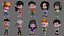Characters kids 3D