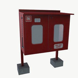 3D Hose Cabinet