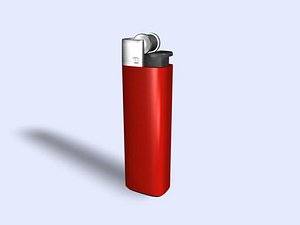 3d model of lighter