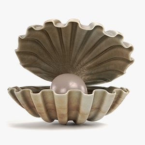 Clam with Pearl 4