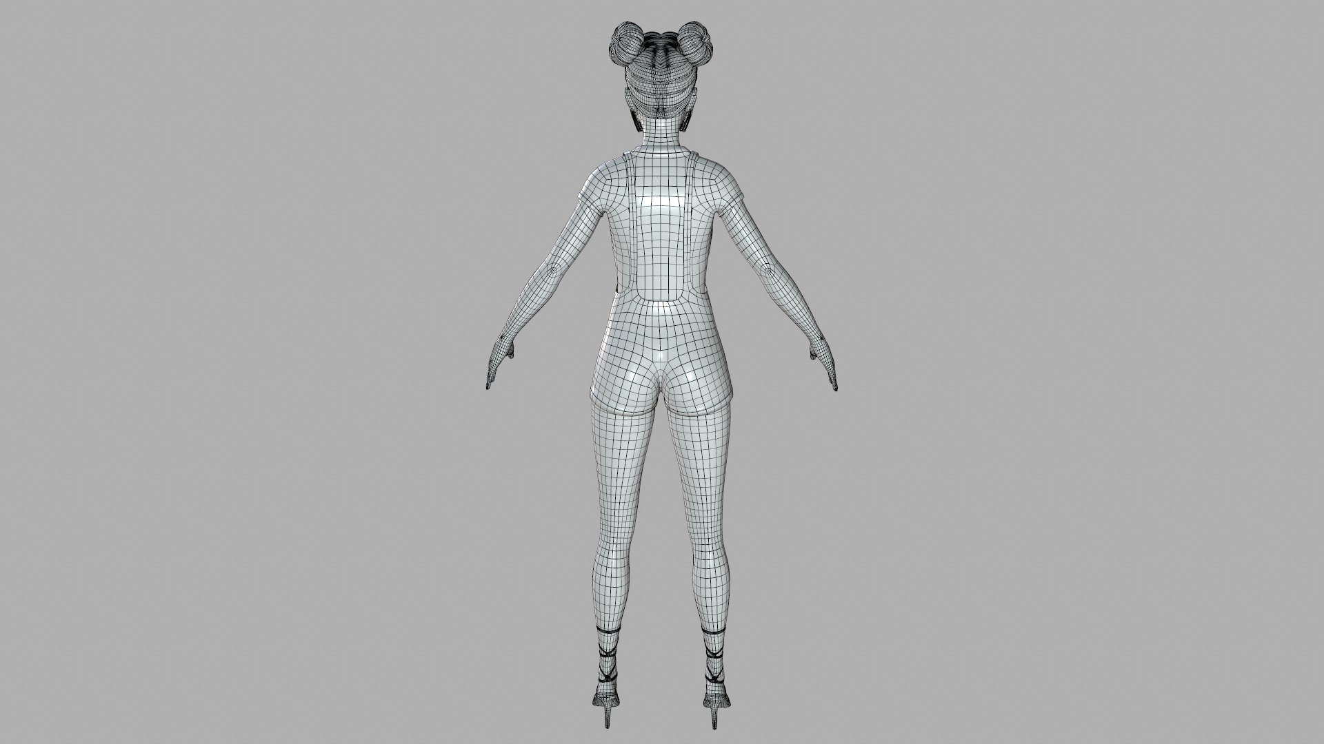 3D Maya Modular Girl 7 - TurboSquid 1930733