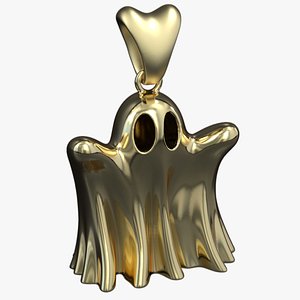 3D baby booh pendant