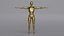 Homme robot d'or