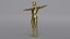 Homme robot d'or