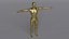 Homme robot d'or