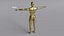 Homme robot d'or