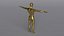Homme robot d'or
