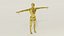 Homme robot d'or