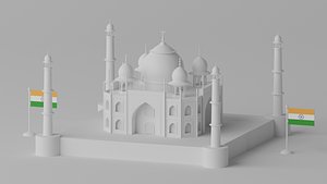 taj mahal 3D
